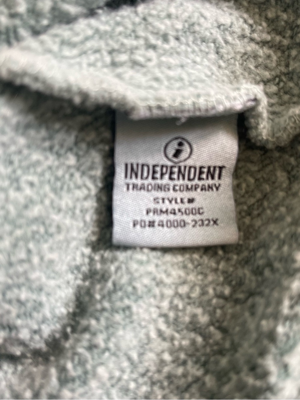 Independent Trading Company Seafoam Green Hoodie - Medium - Picture 7 of 8